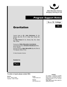 Gravitation - Distribution Access