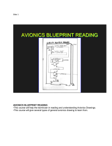 AVIONICS BLUEPRINT READING