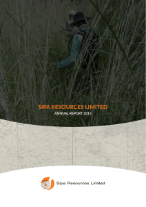 Publication - Sipa Resources Limited