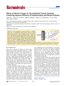 Effects of Electric Charge on the Interfacial Tension between