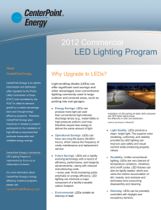 LED Lighting Program - Highlights Electrical