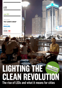 LIGHTING THE CLEAN REVOLUTION: The rise of LEDs