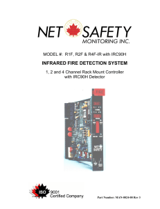 infrared fire detection system