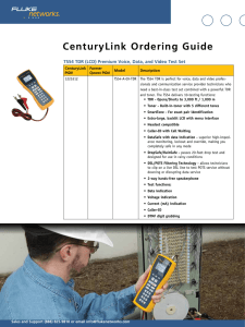 CenturyLink Ordering Guide