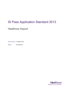 ID Pass Application Standard 2013