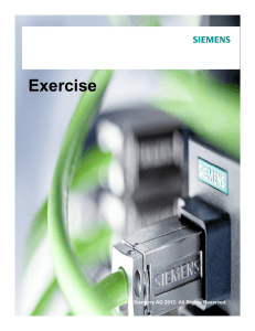 Exercise - Profibus