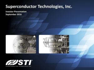 Superconductor Technologies, Inc.