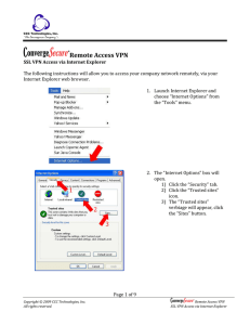 Remote Access VPN - CCC Technologies, Inc.