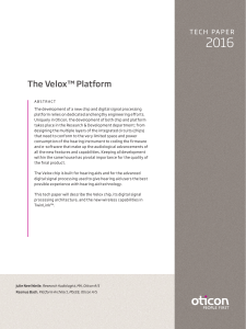 The Velox™ Platform