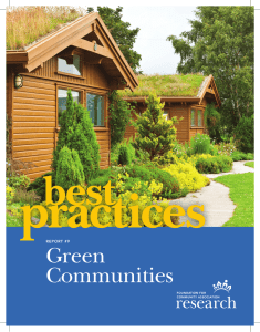 Green Communities - Foundation for Community Association