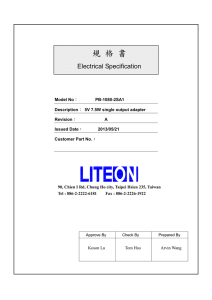 PB-1080-2SA1 Elect Spec - Digi-Key