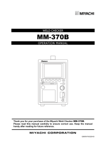 MM-370B - AMADA MIYACHI AMERICA