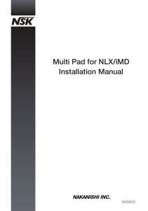 Multi Pad Installation Manual