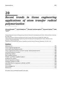 Recent trends in tissue engineering applications of atom transfer