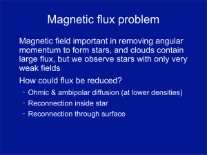 Magnetic flux problem