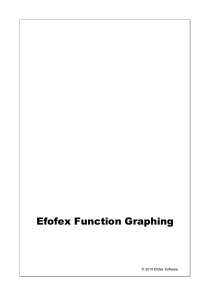 Efofex Function Graphing