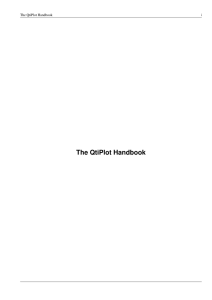 The QtiPlot Handbook