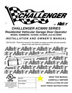 CHALLENGER AC9000 SERIES