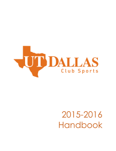 Club Sports - The University of Texas at Dallas