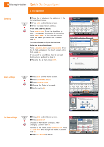 Quick Guide 350ci/400ci - TA Triumph