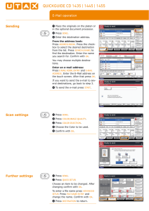 QUICKGUIDE CD 1435 | 1445 | 1455