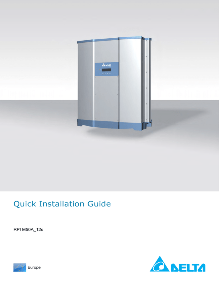 Quick Installation Guide