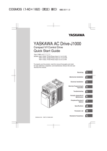 YASKAWA AC Drive-J1000 Compact V/f Control Drive
