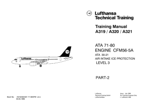 Training Manual A319 / A320 / A321 ATA 71-80 ENGINE CFM56-5A