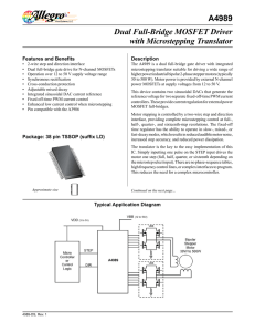 A4989 - Allegro Microsystems