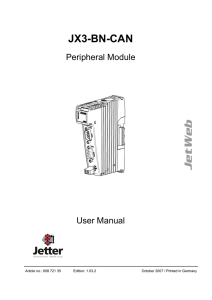 User manual