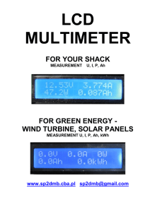 LCD MULTIMETER