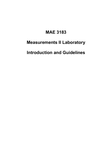 Lab Introduction and Report Writing Requirements