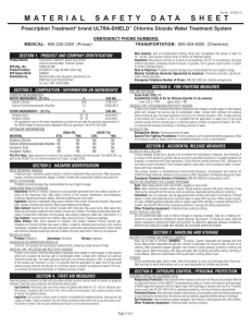 material safety data sheet - Kelly Registration Systems