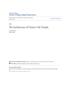 The Architecture of Charter Oak Temple