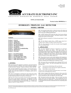 product literature pdf - ACCURATE ELECTRONICS INC