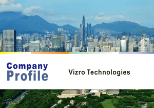 Company - Vizro Technologies