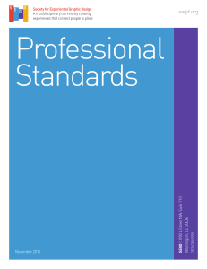 Standards of Professional Practice