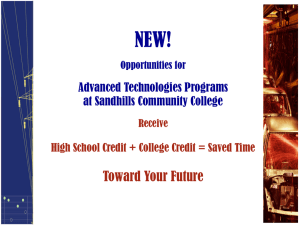 Advanced Technology Programs (Electrical Apprenticeship and
