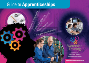 Waterside Apprenticeship Brochure