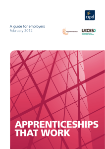 apprenticeships that work