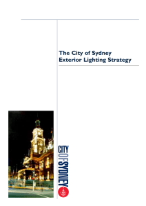 Exterior lighting strategy