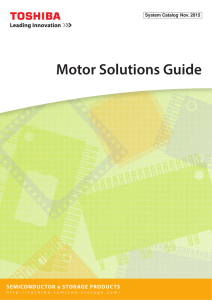 Motor Solutions Guide - Toshiba America Electronic Components