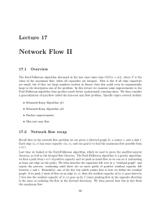 Network Flow II