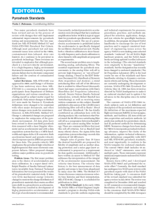 editorial - Sound and Vibration