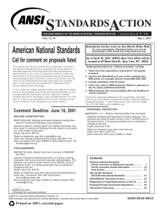 SAV329 - American National Standards Institute
