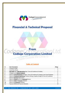 IT Services Proposal from www.codagecorp.com best web design web development company in dhaka bagladesh