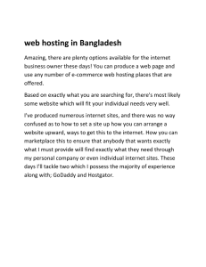 web hosting in bangladesh