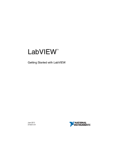 Getting Started with LabVIEW