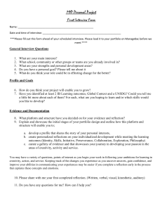 MYP Personal Project First Interview Form (2)