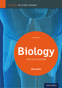 Biology - Study Guide - Andrew Allott - Oxford 2014